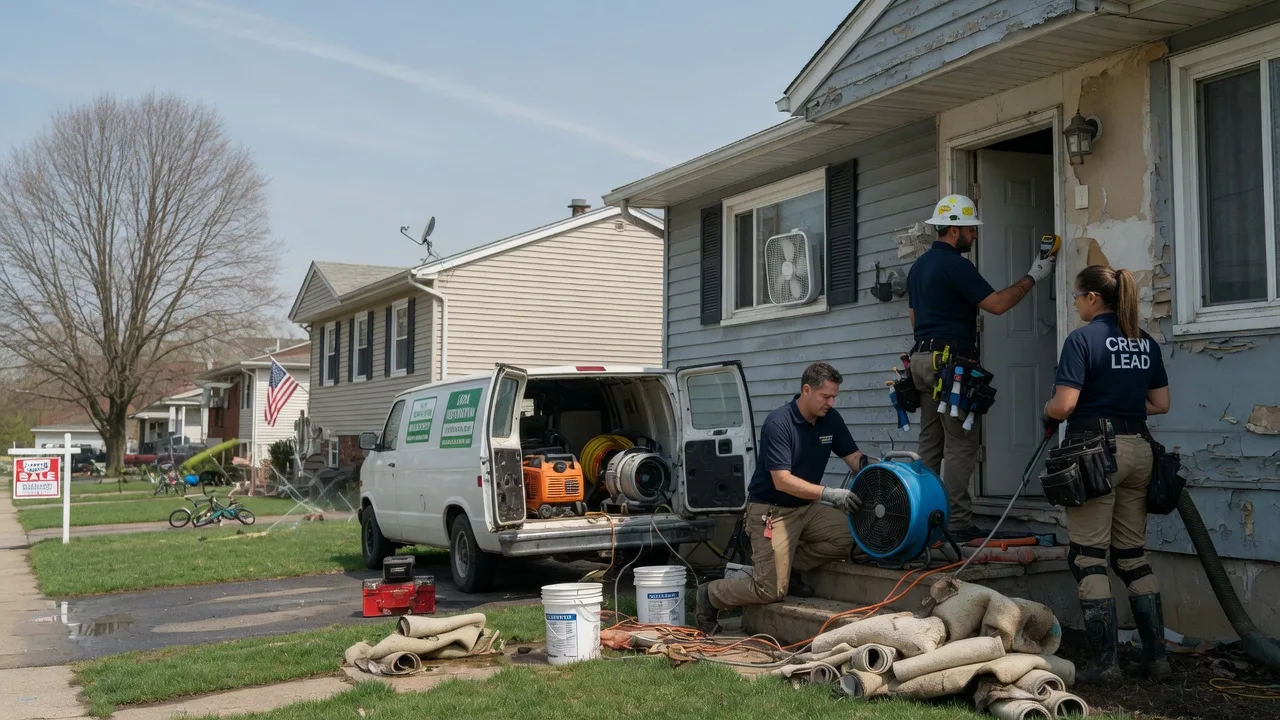 Flood Cleanup in Fort Madison, IA near me