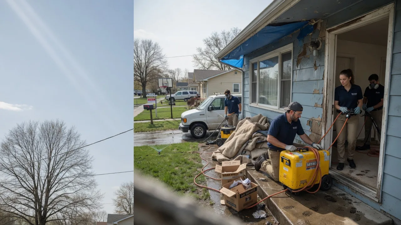 Basement Flood Cleanup in Fort Madison, IA near me